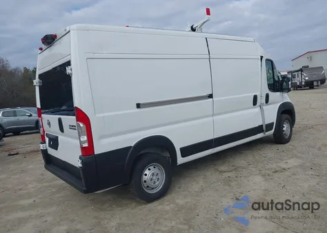 2023 Ram Promaster 2500 High Roof 159 Wb z USA, uszkodzony, nr VIN 3C6LRVDG0PE564957